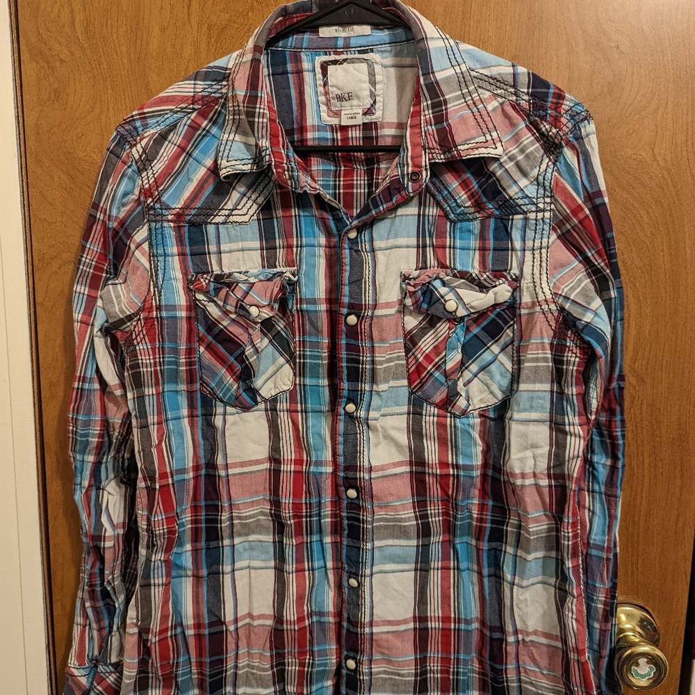 BKE men's button up‎ shirt